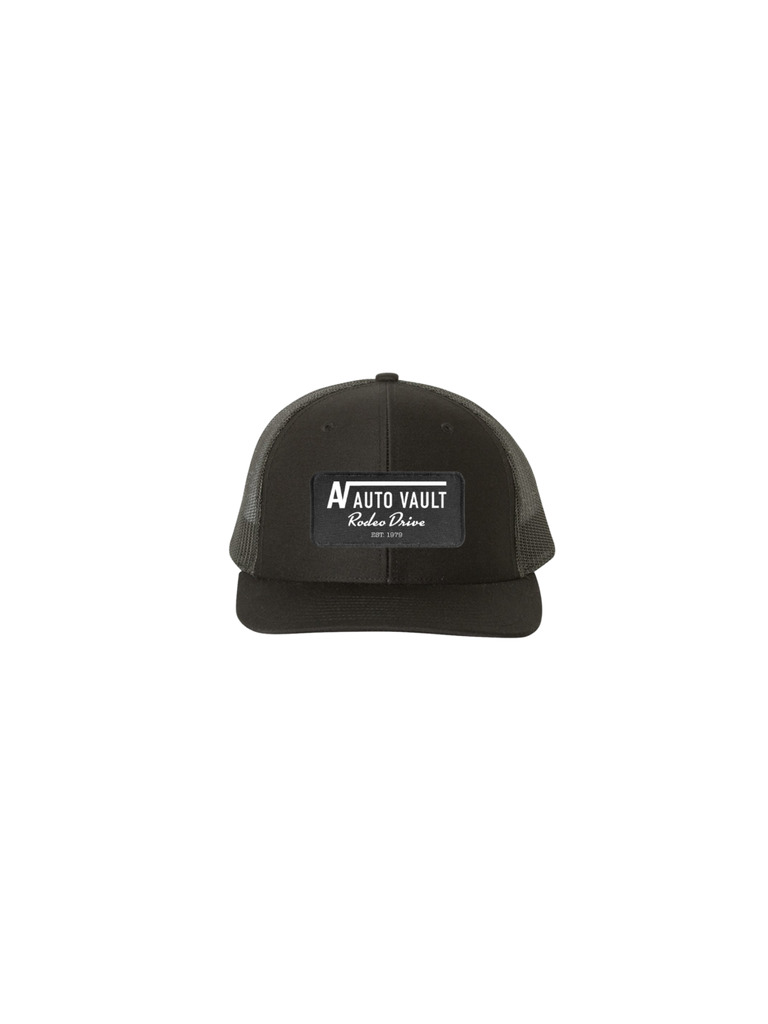 Auto Vault Classic Patch Hat - Black