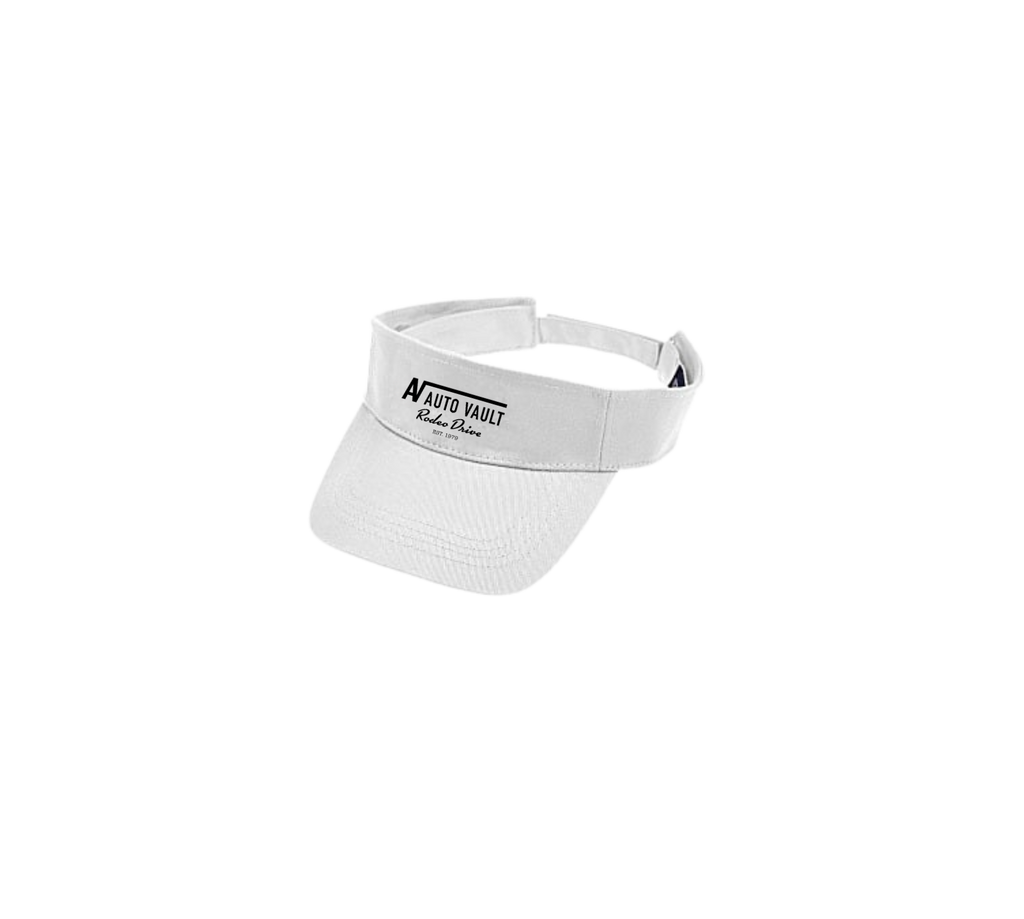 Auto Vault Classic Visor - White