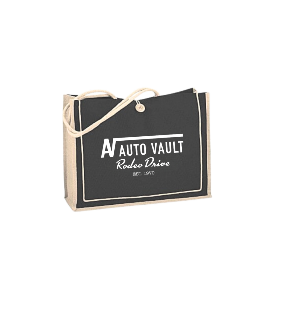 Auto Vault Jute Tote