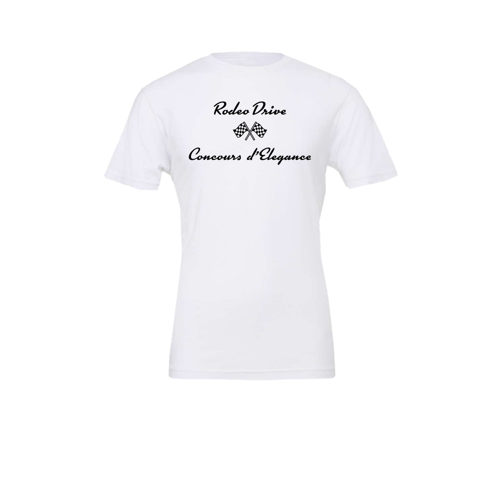 White Rodeo Drive Concours d'Elegance Tee – Auto Vault Edition