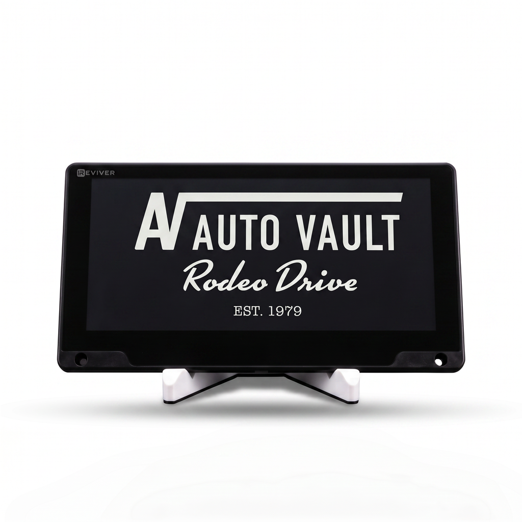 Auto Vault Digital License Plate by Reviver
