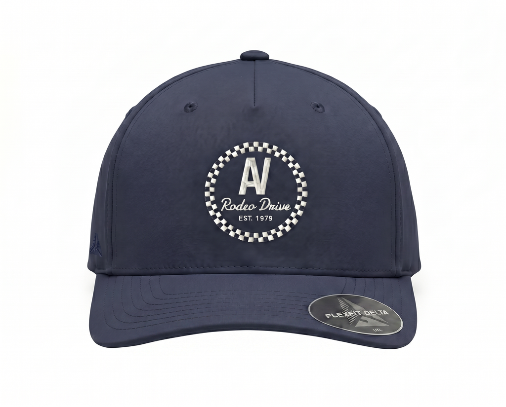 Limited Edition "AV" Flexfit® Cooling Hat - Dark Navy