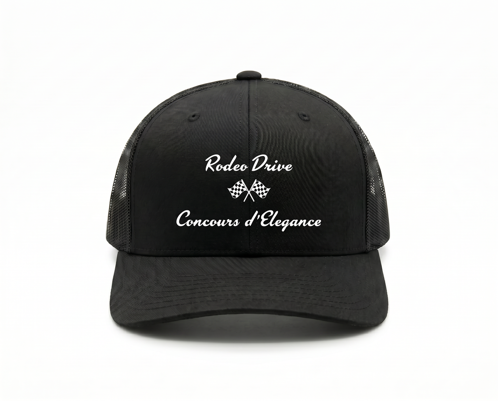 Rodeo Drive Concours d’Elegance Hat - Black
