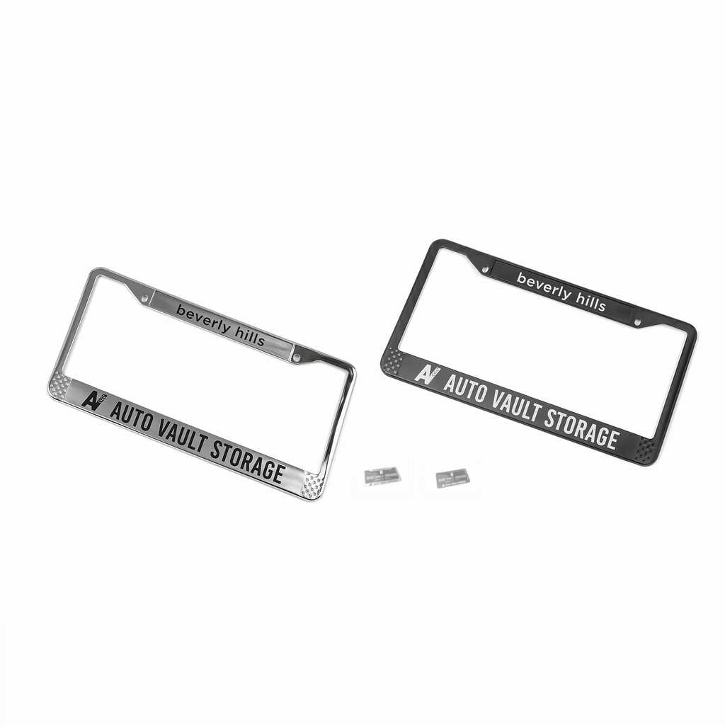 AV Beverly Hills License Plate Frame