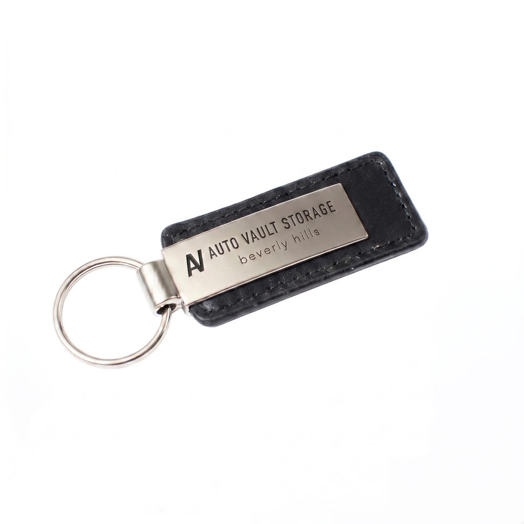 AV Leather Keychain